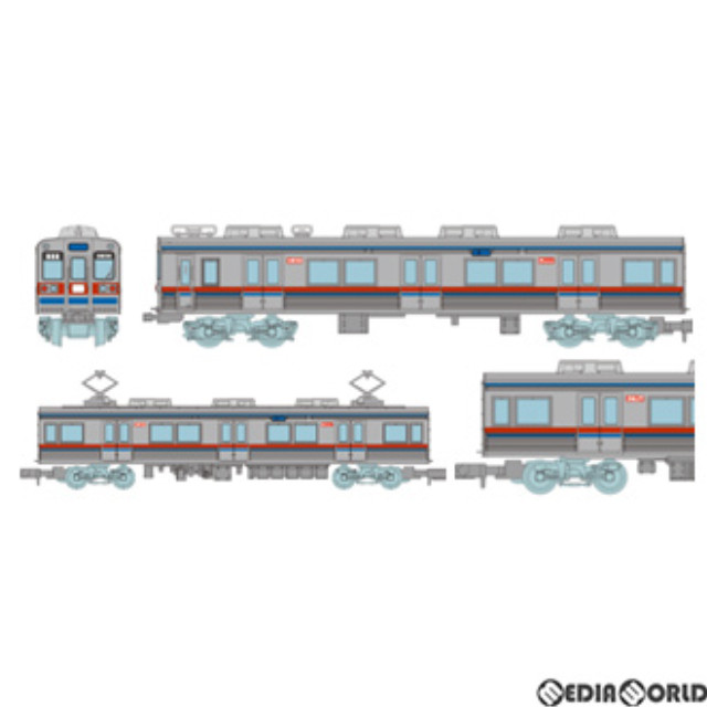 [RWM]317180 鉄道コレクション(鉄コレ) 京成電鉄3600形3638編成 8両セットA(動力無し) Nゲージ 鉄道模型 TOMYTEC(トミーテック)