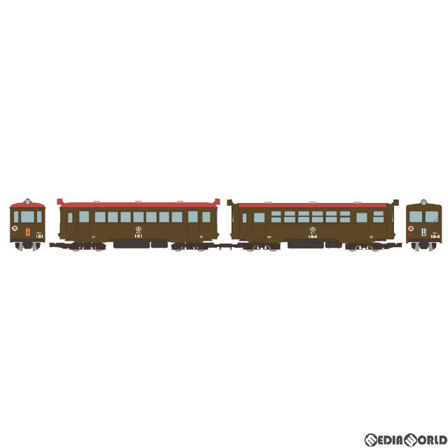 [RWM]315506 鉄道コレクション(鉄コレ) ナローゲージ80 猫屋線直通急行「やまねこ」 キハ181・184 2両セット(動力無し) HOナローゲージ 鉄道模型 TOMYTEC(トミーテック)