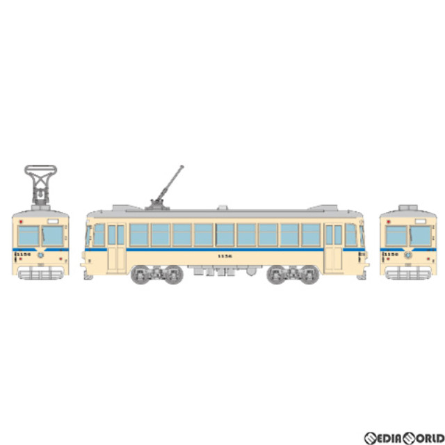 [買取]315667 鉄道コレクション(鉄コレ) 横浜市電1150形1156号車(青帯)B(動力無し) Nゲージ 鉄道模型 TOMYTEC(トミーテック)