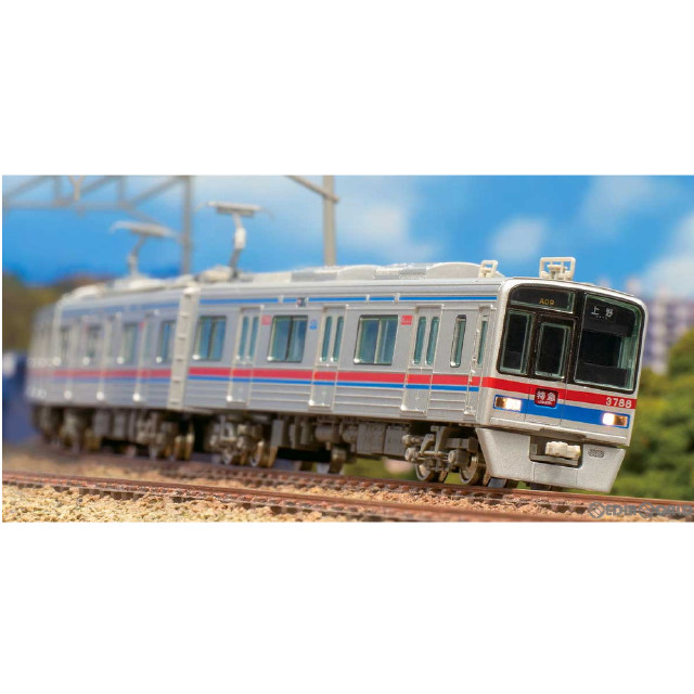 [RWM] 50688 京成3700形 シングルアームパンタグラフ搭載 8両編成セット(動力付き) Nゲージ 鉄道模型 GREENMAX(グリーンマックス)