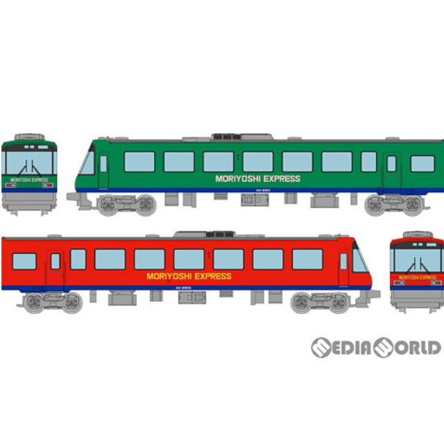[RWM]282471 鉄道コレクション(鉄コレ) 秋田内陸縦貫鉄道 AN8900 MORIYOSHI EXPRESS 2両セットA(動力無し) Nゲージ 鉄道模型 TOMYTEC(トミーテック)