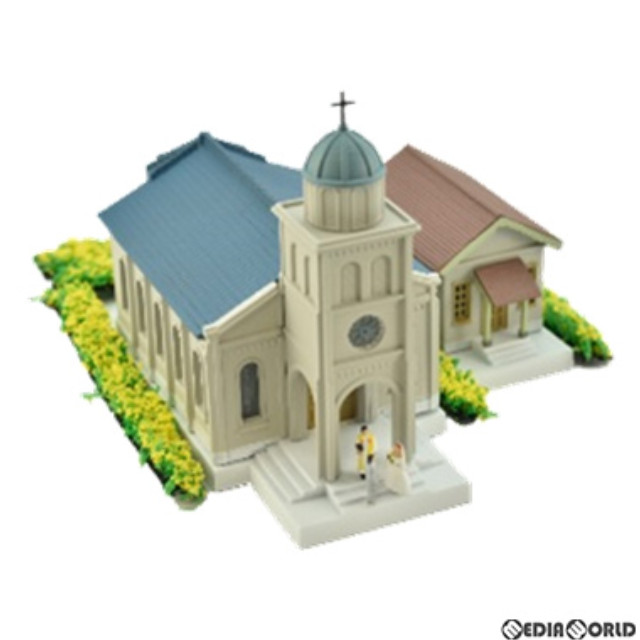 [RWM] 319245 建物コレクション(建コレ) 051-4 教会B4 〜海辺の教会〜 Nゲージ 鉄道模型 TOMYTEC(トミーテック)