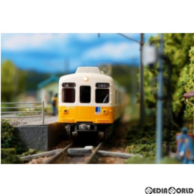 [RWM] 31548 高松琴平電気鉄道1200形(1213編成) 2両編成セット(動力付き) Nゲージ 鉄道模型 GREENMAX(グリーンマックス)