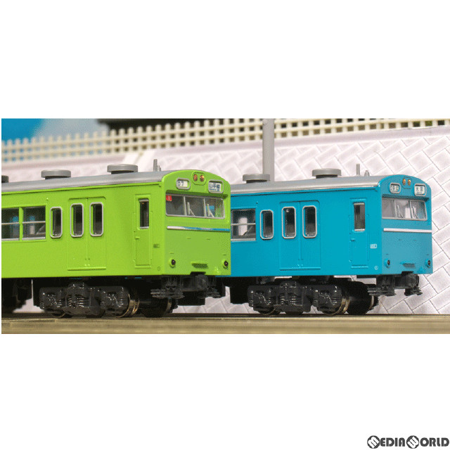 [RWM] 10-1744A 103系(スカイブルー) 中間車3両セット(動力無し) Nゲージ 鉄道模型 KATO(カトー)