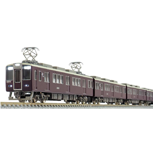 [RWM] 31564 阪急8300系(2次車・8303編成・白ライト) 8両編成セット(動力付き) Nゲージ 鉄道模型 GREENMAX(グリーンマックス)