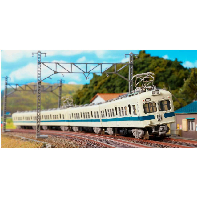 [RWM] (再販)448 小田急2200(2220)形 2両編成セット エコノミーキット 未塗装組立てキット(動力無し) Nゲージ 鉄道模型 GREENMAX(グリーンマックス)