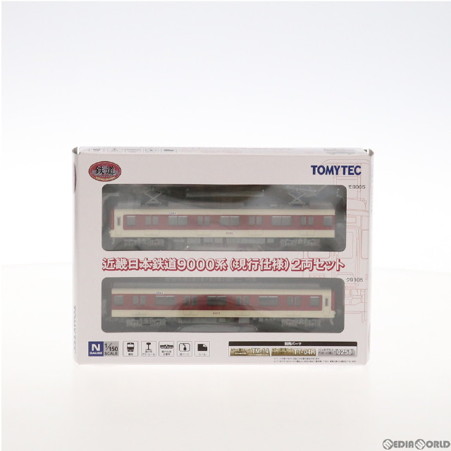 [買取]266150 鉄道コレクション(鉄コレ) 近畿日本鉄道9000系(現行仕様) 2両セット(動力無し) Nゲージ 鉄道模型 TOMYTEC(トミーテック)