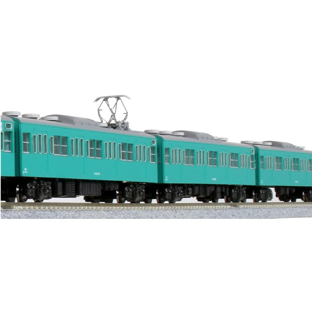 [RWM] 10-1744E 103系(エメラルドグリーン) 中間車3両セット(動力無し) Nゲージ 鉄道模型 KATO(カトー)
