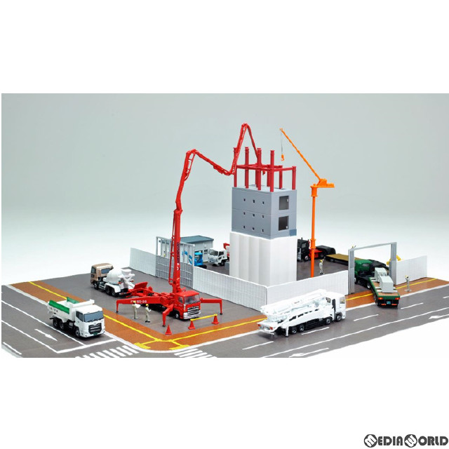 [RWM] (BOX)312604 GJ!はたらくのりもの百景 002 未来を築く建設現場 Nゲージ 鉄道模型(8個) TOMYTEC(トミーテック)