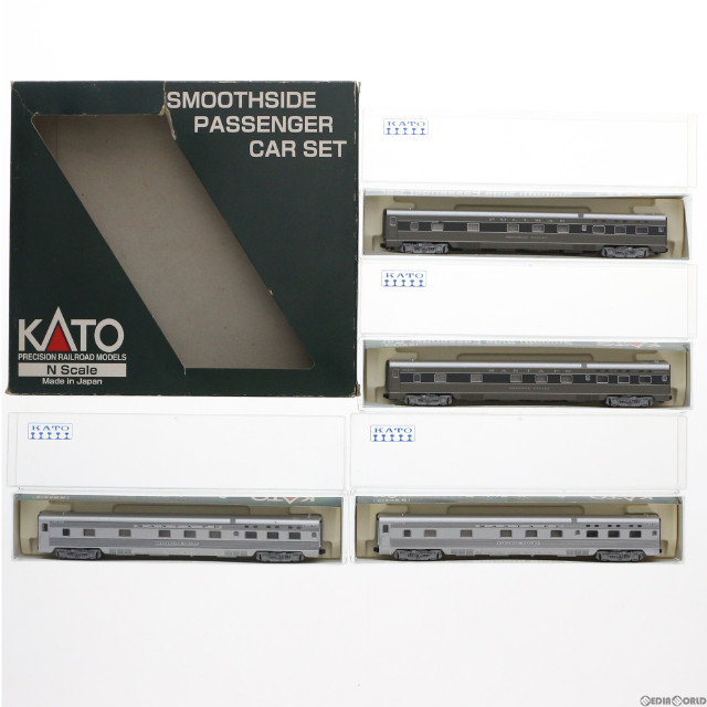 [買取]106-1401 SMOOTHSIDE PASSENGER CAR Santa Fe SET E(4両セット)(動力付き) Nゲージ 鉄道模型 KATO(カトー)