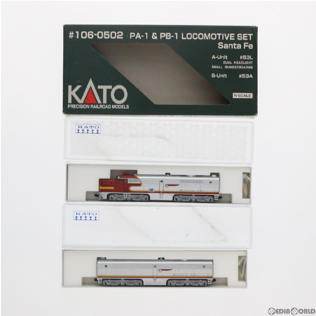 [買取]106-0502 ALCo PA-1&PB-1 Set Santa Fe(2両セット)(動力付き) Nゲージ 鉄道模型 KATO(カトー)