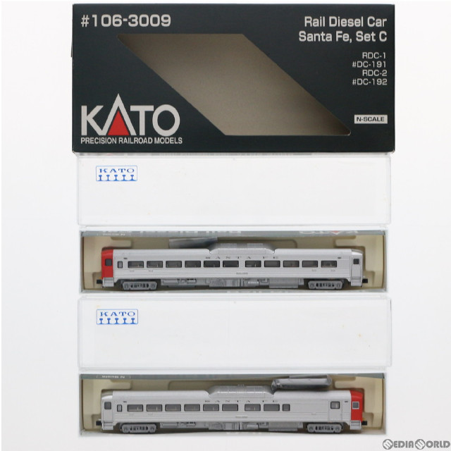 [買取]106-3009 Rail Diesel Car Santa Fe Set C(2両セット)(動力付き) Nゲージ 鉄道模型 KATO(カトー)