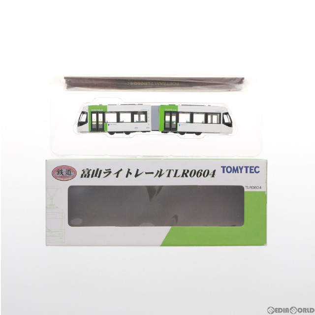 [買取]222194 鉄道コレクション(鉄コレ) 富山ライトレール TLR0604(黄緑)(動力無し) Nゲージ 鉄道模型 TOMYTEC(トミーテック)