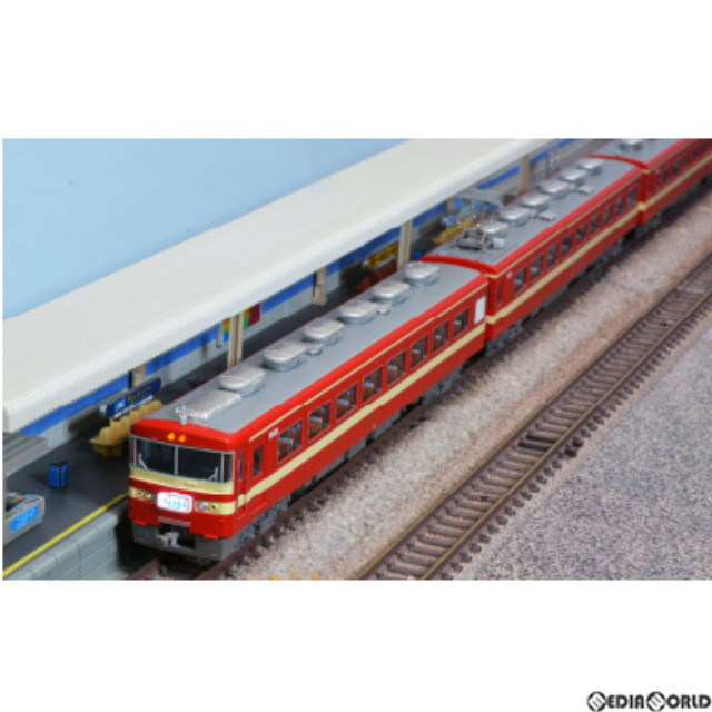 [RWM]A1142 東武1800型「急行りょうもう」クリーム帯 運転室風道装置付 6両セット(動力付き) Nゲージ 鉄道模型 MICRO ACE(マイクロエース)