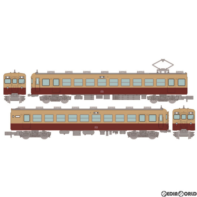 [RWM]323426 鉄道コレクション(鉄コレ) 東武鉄道6000系 2両セット(動力無し) Nゲージ 鉄道模型 TOMYTEC(トミーテック)
