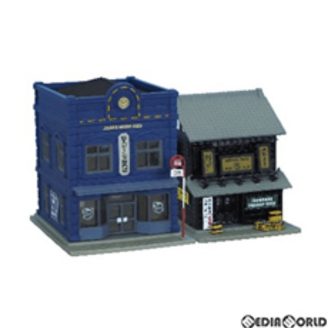 [RWM]321118 建物コレクション(建コレ) 045-5 ジーンズ専門店・日本酒専門店 Nゲージ 鉄道模型 TOMYTEC(トミーテック)