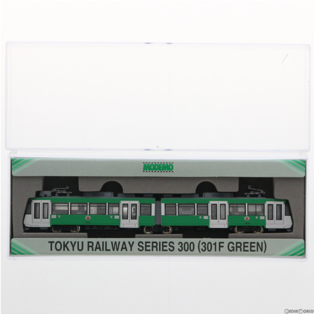 [RWM]NT16 東急300系(301F グリーン)(2両セット)(動力付き) Nゲージ 鉄道模型 MODEMO(モデモ/ハセガワ)