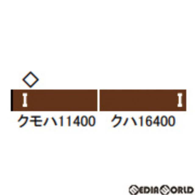 [RWM]311 国鉄クモハ11形400番台/クハ16形400番台 2両編成セット エコノミーキット 未塗装組立てキット(動力無し) Nゲージ 鉄道模型 GREENMAX(グリーンマックス)