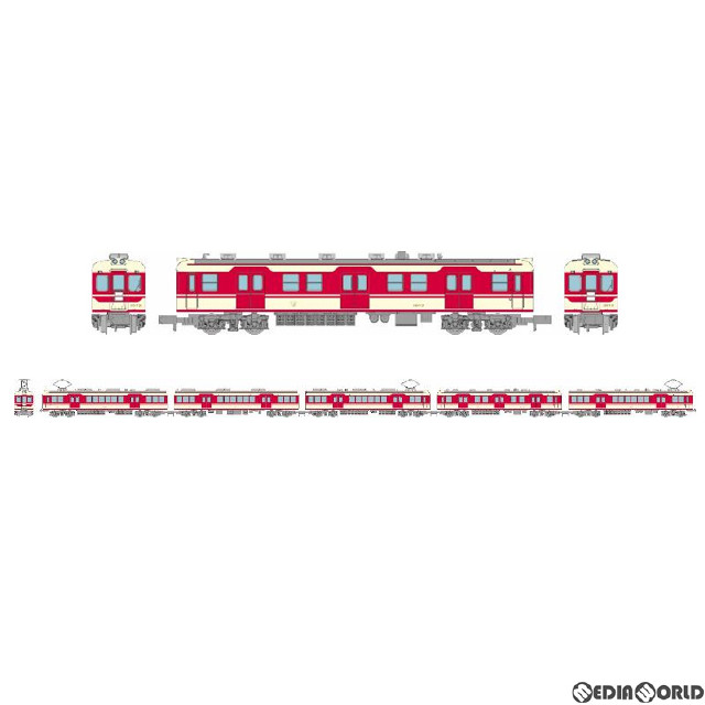 [RWM]322788 鉄道コレクション(鉄コレ) 神戸電鉄1000系(1072・1062+1119編成) 5両セット(動力無し) Nゲージ 鉄道模型 TOMYTEC(トミーテック)
