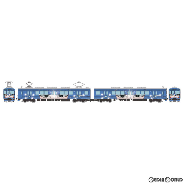 [RWM]322092 鉄道コレクション(鉄コレ) 伊賀鉄道200系201編成(忍者列車青色) 2両セットB(動力無し) Nゲージ 鉄道模型 TOMYTEC(トミーテック)