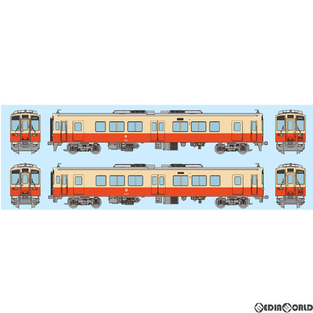 [RWM]323211 鉄道コレクション(鉄コレ) 関東鉄道キハ2400形 復刻塗装 2両セット(動力無し) Nゲージ 鉄道模型 TOMYTEC(トミーテック)
