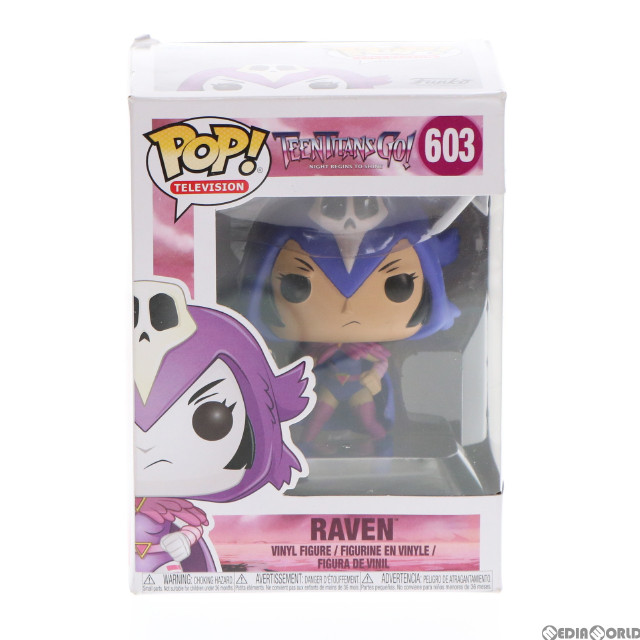 [FIG]Pop! Television 603 レイヴン Teen Titans Go! 完成品 フィギュア FUNKO(ファンコ)