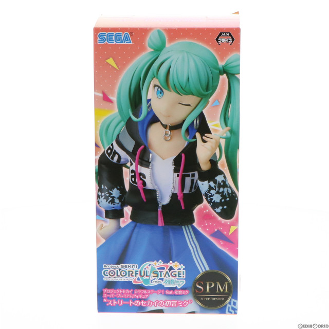 [FIG]ストリートのセカイの初音ミク スーパープレミアムフィギュア『ストリートのセカイの初音ミク』 プロジェクトセカイ カラフルステージ! feat.初音ミク プライズ(1056128) セガ