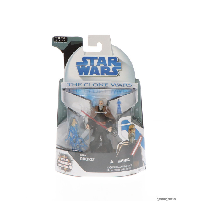 [FIG]スター・ウォーズ ベーシックフィギュア No.13 ドゥークー伯爵 STAR WARS クローン・ウォーズ 完成品 可動フィギュア トミーダイレクト/ハズブロ
