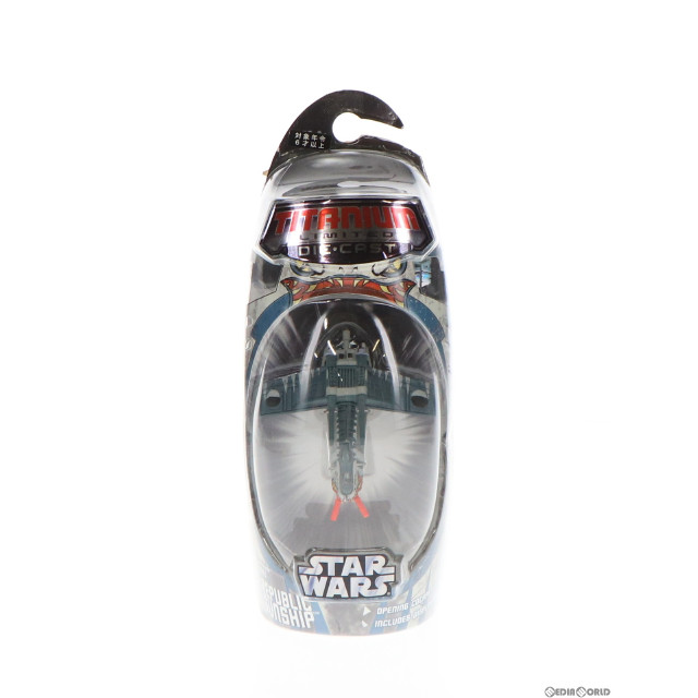 [FIG]スター・ウォーズ タイタニウムビークル リパブリック・ガンシップ STAR WARS 完成品 フィギュア トミーダイレクト/ハズブロ