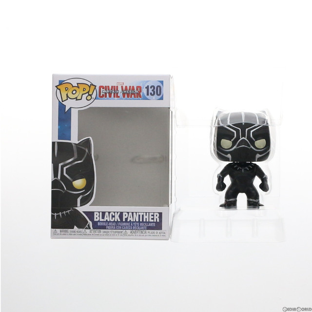 [FIG]POP! 130 ブラックパンサー シビル・ウォー/キャプテン・アメリカ 完成品 フィギュア(海外流通版) FUNKO(ファンコ)