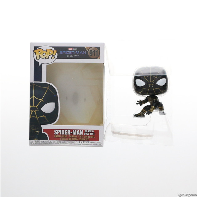 [FIG]POP! 911 スパイダーマン(ブラック&ゴールドスーツ) スパイダーマン:ノー・ウェイ・ホーム 完成品 フィギュア FUNKO(ファンコ)