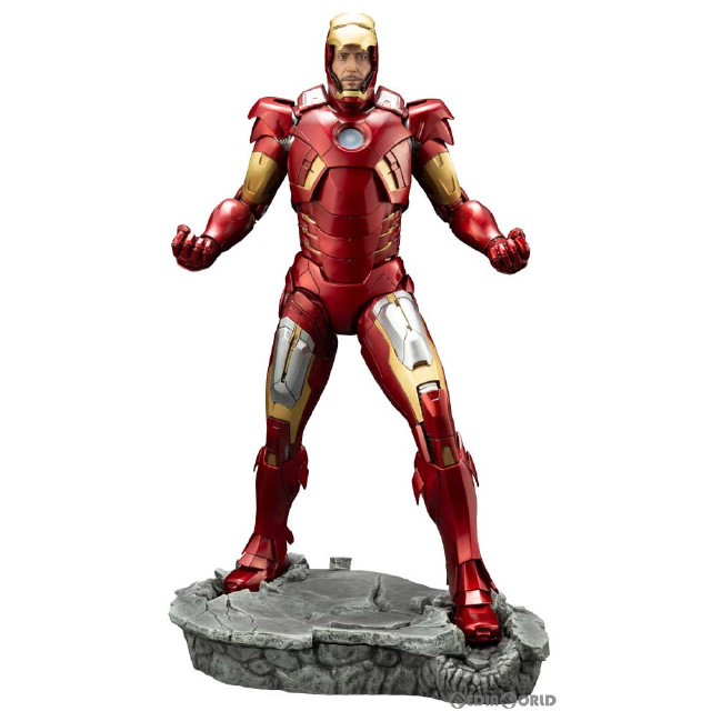 [FIG]ARTFX アイアンマンマーク7 -AVENGERS- MARVEL UNIVERSE(マーベルユニバース) 1/6 簡易組立キット フィギュア(MK313) コトブキヤ