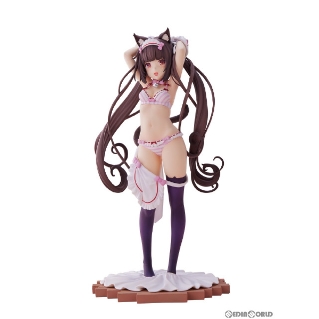 [FIG]ショコラ〜着替えのひと時〜 ネコぱら 1/7 完成品 フィギュア(PF200) PLUM(プラム)