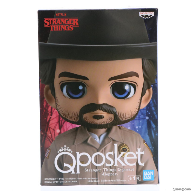 [FIG]ホッパー ストレンジャー・シングス 未知の世界 Q posket-Hopper- フィギュア プライズ(2612636) バンプレスト