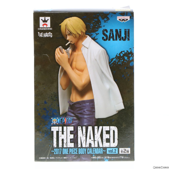 [FIG]サンジ(白シャツ) THE NAKED 〜2017 ONE PIECE BODY CALENDAR〜 vol.2 ONE PIECE(ワンピース) フィギュア プライズ(36943) バンプレスト