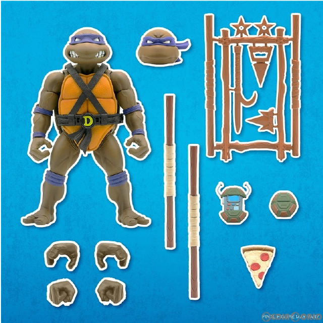 [FIG](再販)ドナテロ ティーンエイジ・ミュータント・ニンジャ・タートルズ TMNT wave 4 アルティメイト 7インチ アクションフィギュア スーパー7