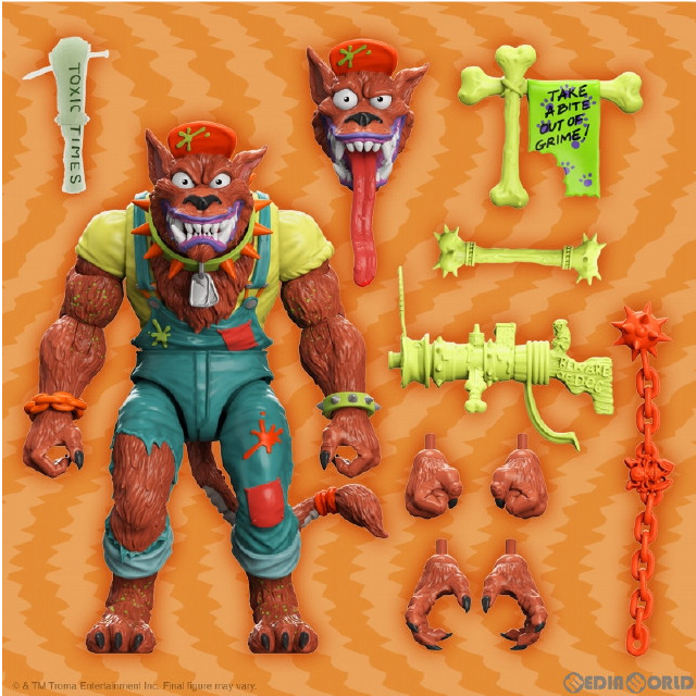 [FIG]ジャンクヤード 悪魔の毒々モンスター 毒々あにめいしょん アルティメイト 7インチ アクションフィギュア スーパー7