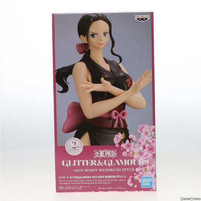 [FIG]ニコ・ロビン B(羽織無し) ワンピース GLITTER&GLAMOURS -NICO ROBIN WANOKUNI STYLE-II ONE PIECE フィギュア プライズ(2580787) バンプレスト