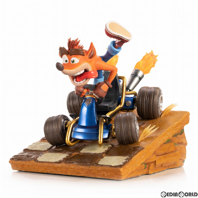 [FIG] クラッシュ・バンディクー スタチュー カート ver クラッシュ・バンディクーレーシング ブッとびニトロ! 完成品 フィギュア First 4 Figures(ファースト4フィギュア)