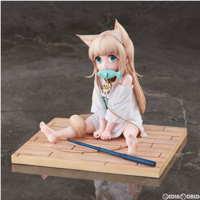 [FIG]ポストカード付属 きなこ お座りおさかなVer. うちのねこが女の子でかわいい 1/6 完成品 フィギュア HOBBY SAKURA(ホビーサクラ)