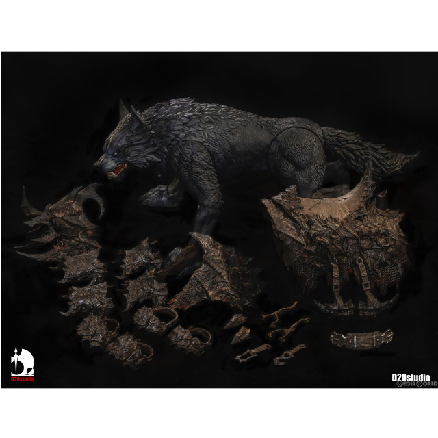 [FIG]バトルウルフ 鉄刃 スタンダードエディション(ブラック) 1/12 完成品 可動フィギュア D20studio(D20スタジオ)