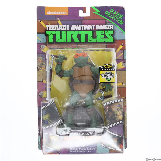[FIG]1990 MOVIE MICHELANGELO(ミケランジェロ) ティーンエイジ・ミュータント・ニンジャ・タートルズ クラシックコレクション 6インチ アクションフィギュア Playmates Toys(プレイメイト・トイズ)
