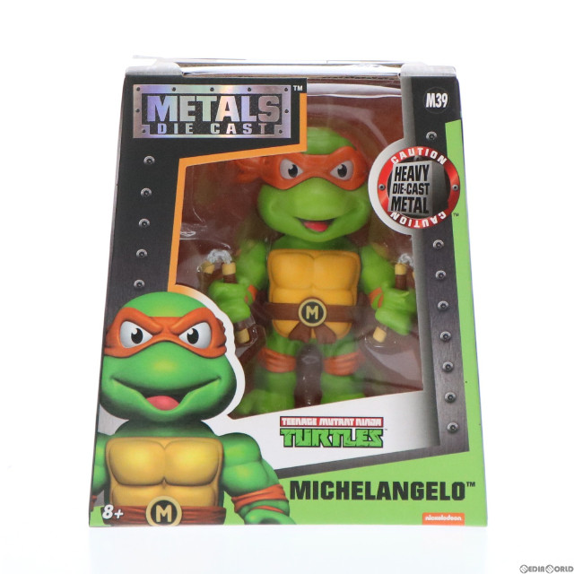 [FIG]メタルズ ダイキャスト ミケランジェロ TMNT ティーンエイジ・ミュータント・ニンジャ・タートルズ 4インチ 完成品 フィギュア ジャダトイズ