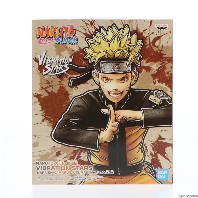 [FIG]うずまきナルト 「NARUTO-ナルト- 疾風伝」 VIBRATION STARS-NARA SHIKAMARU&UZUMAKI NARUTO- フィギュア プライズ(2564977) バンプレスト