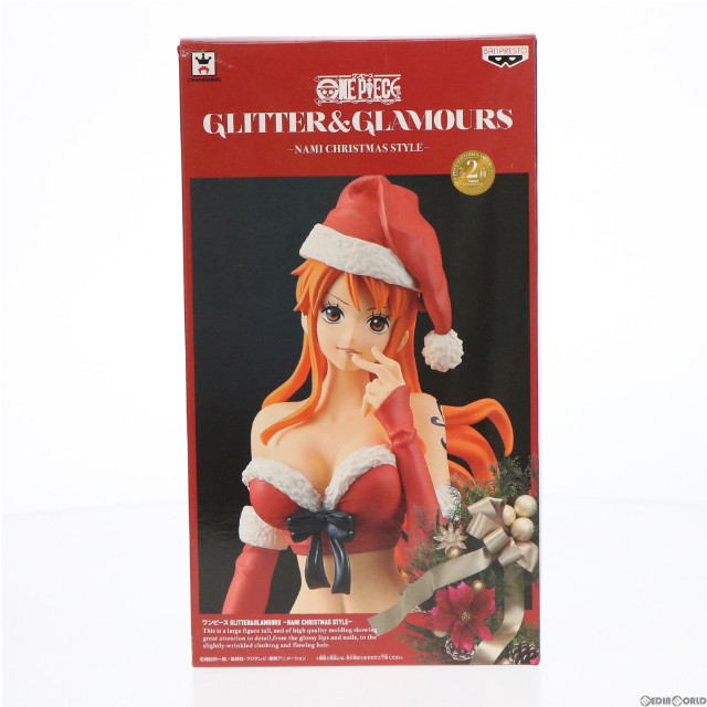 [FIG]ナミ(レッド) 「ワンピース」 GLITTER&GLAMOURS-NAMI CHRISTMAS STYLE- フィギュア プライズ(37864) バンプレスト