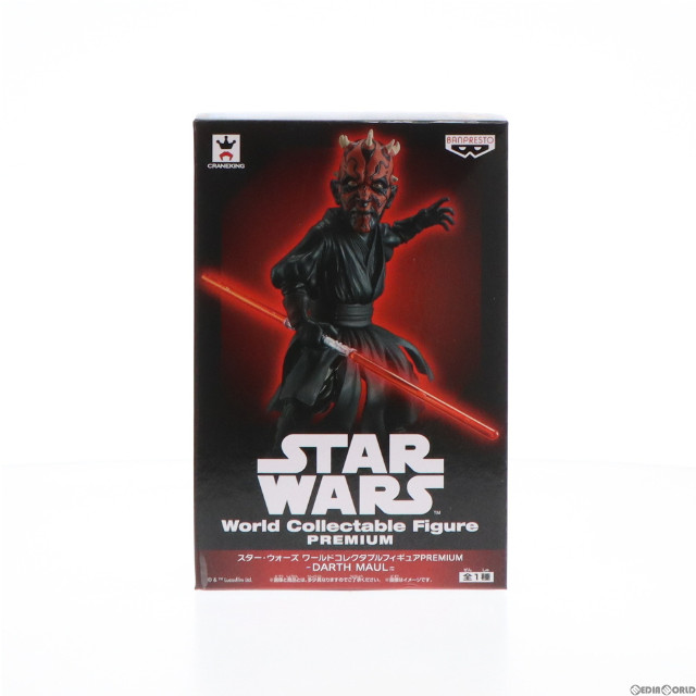 [FIG]ダース・モール 「スター・ウォーズ」 ワールドコレクタブルPREMIUM〜DARTH MAUL〜 フィギュア プライズ(36392) バンプレスト