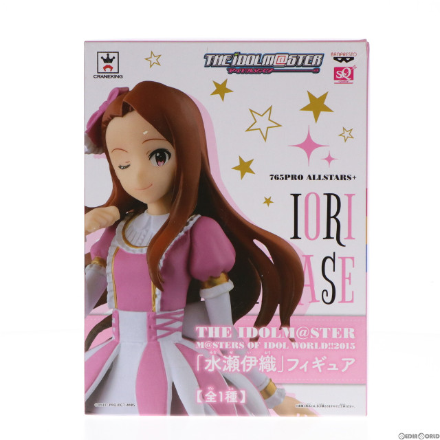 [FIG]水瀬伊織 「アイドルマスター」 水瀬伊織 THE IDOLM＠STER M＠STERS OF IDOL WORLD!! 2015 SQ フィギュア プライズ(36381) バンプレスト