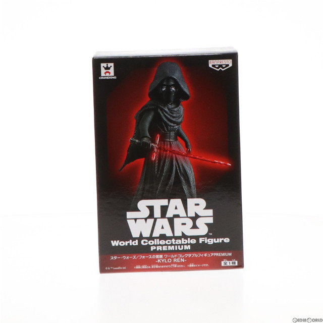 [FIG]KYLO REN-カイロ・レン- 「スター・ウォーズ/フォースの覚醒」 ワールドコレクタブルPREMIUM フィギュア プライズ(36268) バンプレスト