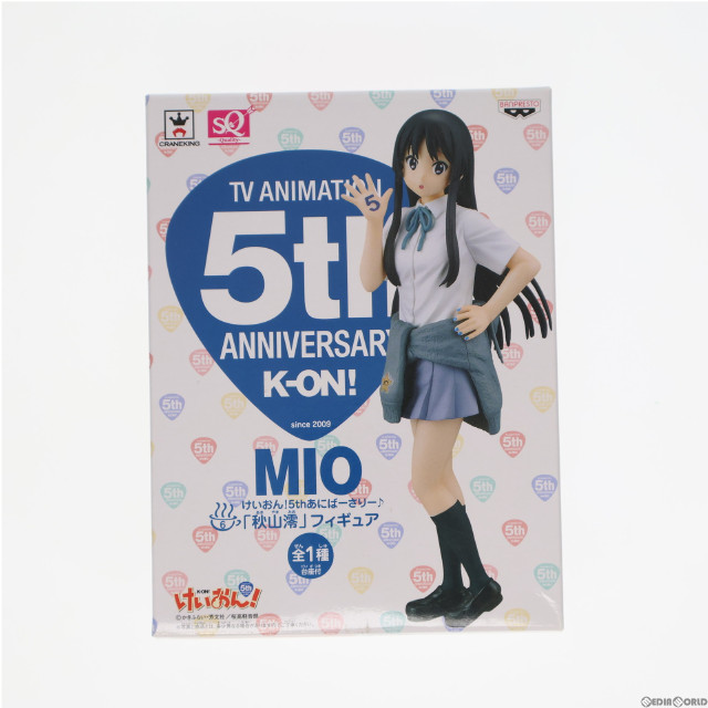 [FIG]秋山澪 「けいおん!」 5thあにばーさりー♪ フィギュア プライズ(49093) バンプレスト