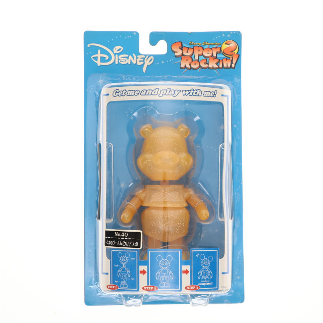 [FIG]くまのプーさん (クリアラメ) 「ディズニー」 スーパーロッキン  Super Rockin’!2 シリーズ5 No.40 フィギュア プライズ セガ